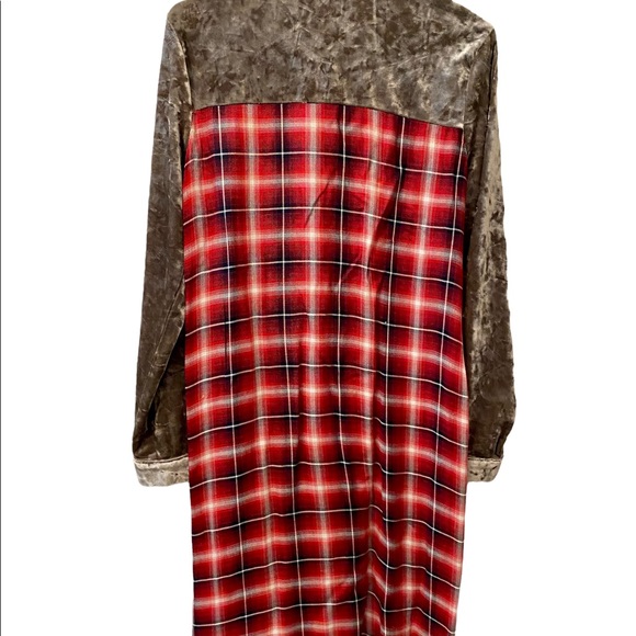 Boho Austin style long “shirt dress” or coat - Picture 3 of 11